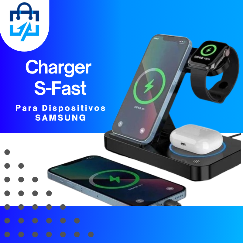 Carregador por Indução S-Fast para Samsung