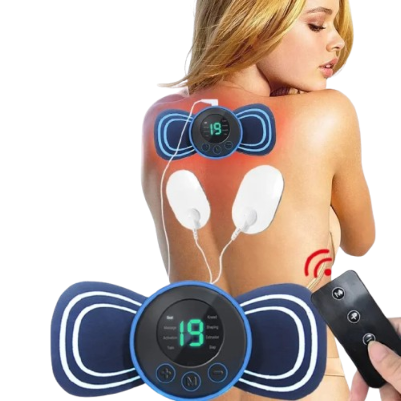 Massageador Portátil - Pescoço | Costas | Ombros - Almofada e Controle Remoto